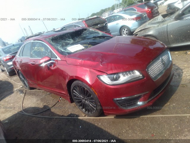 LINCOLN MKZ 2017 3ln6l5fc6hr663595