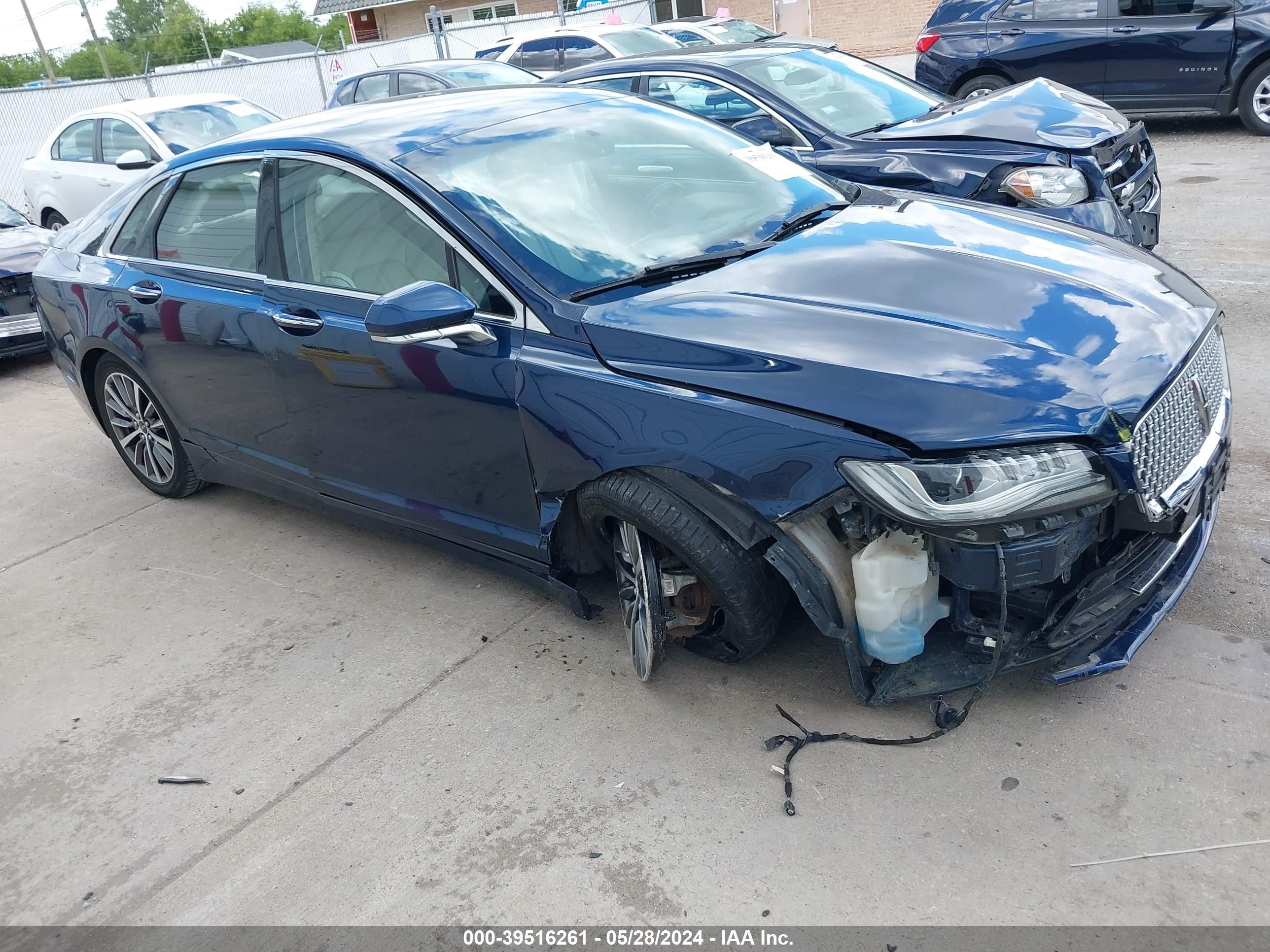 LINCOLN MKZ 2017 3ln6l5ku0hr660352