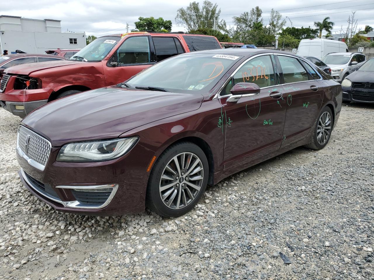 LINCOLN MKZ 2017 3ln6l5ku1hr645472