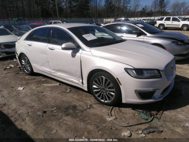 LINCOLN MKZ 2017 3ln6l5ku5hr629887