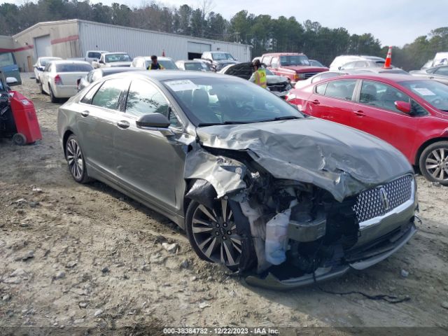 LINCOLN MKZ HYBRID 2017 3ln6l5mu1hr655500