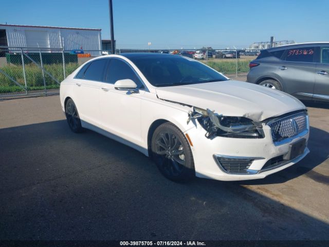 LINCOLN MKZ HYBRID 2017 3ln6l5mu2hr666635