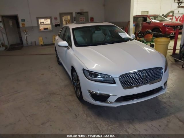 LINCOLN MKZ HYBRID 2019 3ln6l5mu2kr627003