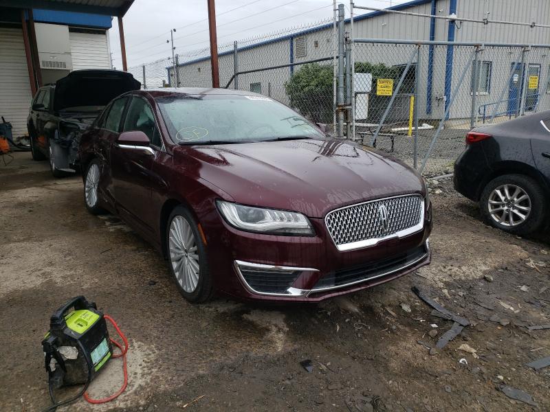 LINCOLN MKZ HYBRID 2017 3ln6l5mu4hr602936