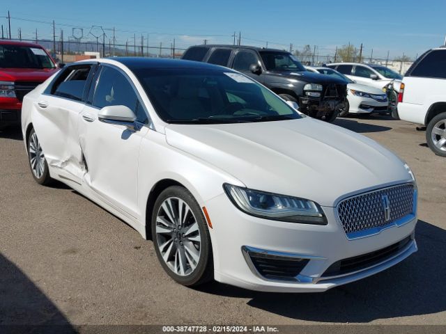 LINCOLN MKZ HYBRID 2017 3ln6l5mu4hr637797