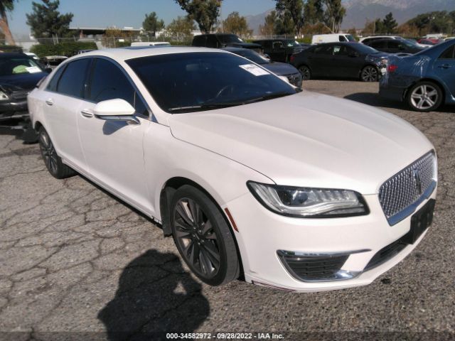 LINCOLN MKZ 2017 3ln6l5mu6hr655444