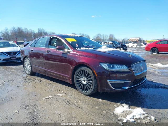 LINCOLN MKZ HYBRID 2017 3ln6l5mu8hr639634