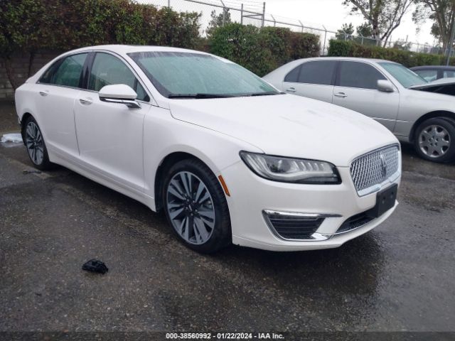 LINCOLN MKZ HYBRID 2017 3ln6l5mu8hr642212