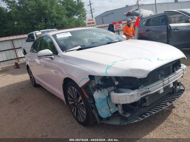 LINCOLN MKZ HYBRID 2018 3ln6l5mu8jr611614