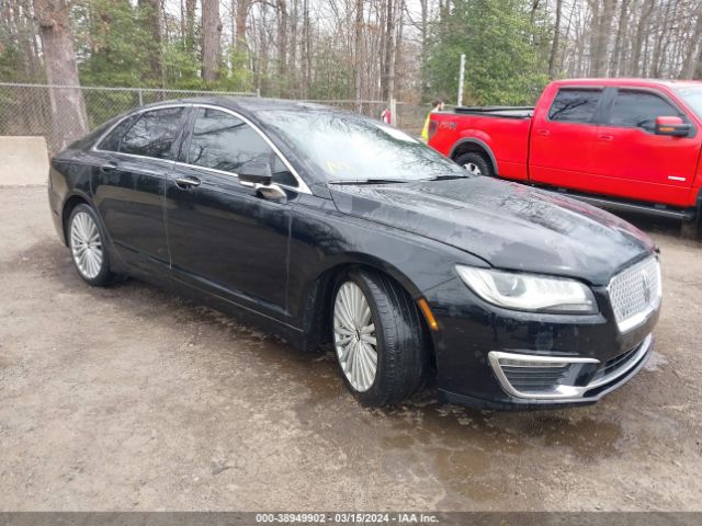 LINCOLN MKZ HYBRID 2017 3ln6l5mu9hr608344