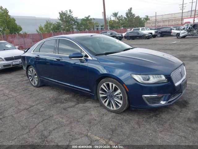 LINCOLN MKZ 2017 3ln6l5mu9hr615472