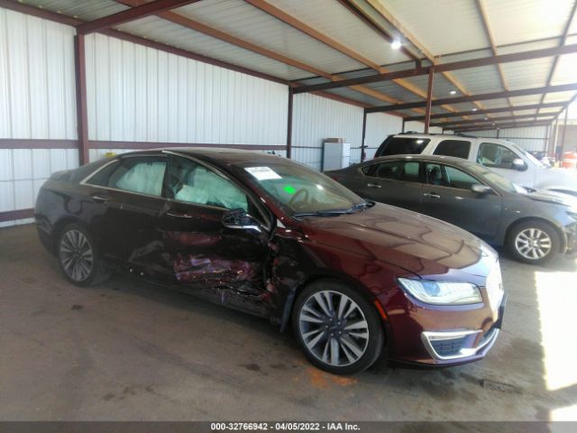 LINCOLN MKZ 2017 3ln6l5mu9hr635429