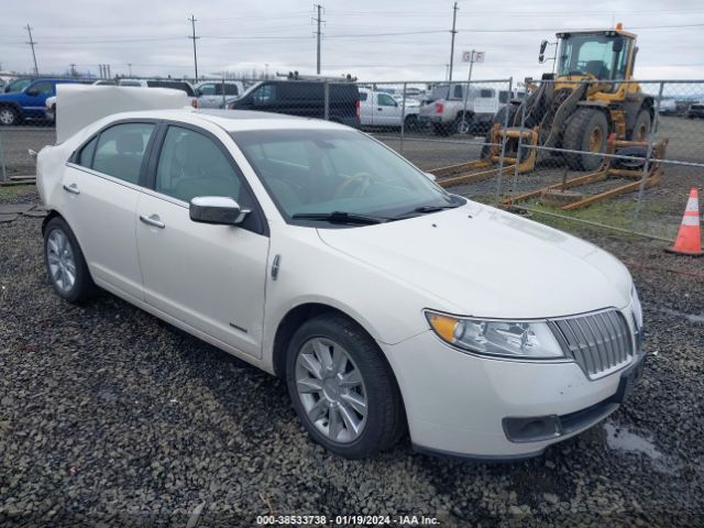 LINCOLN MKZ HYBRID 2012 3lndl2l33cr822687