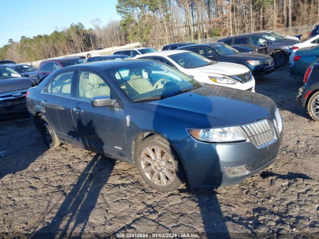 LINCOLN MKZ HYBRID 2012 3lndl2l38cr801625