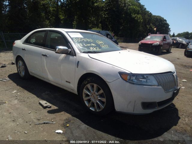 LINCOLN MKZ 2012 3lndl2l39cr810060