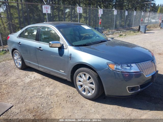 LINCOLN MKZ HYBRID 2012 3lndl2l3xcr816448