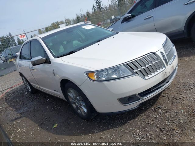 LINCOLN MKZ HYBRID 2012 3lndl2l3xcr822699