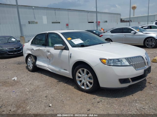 LINCOLN MKZ HYBRID 2012 3lndl2l3xcr837039