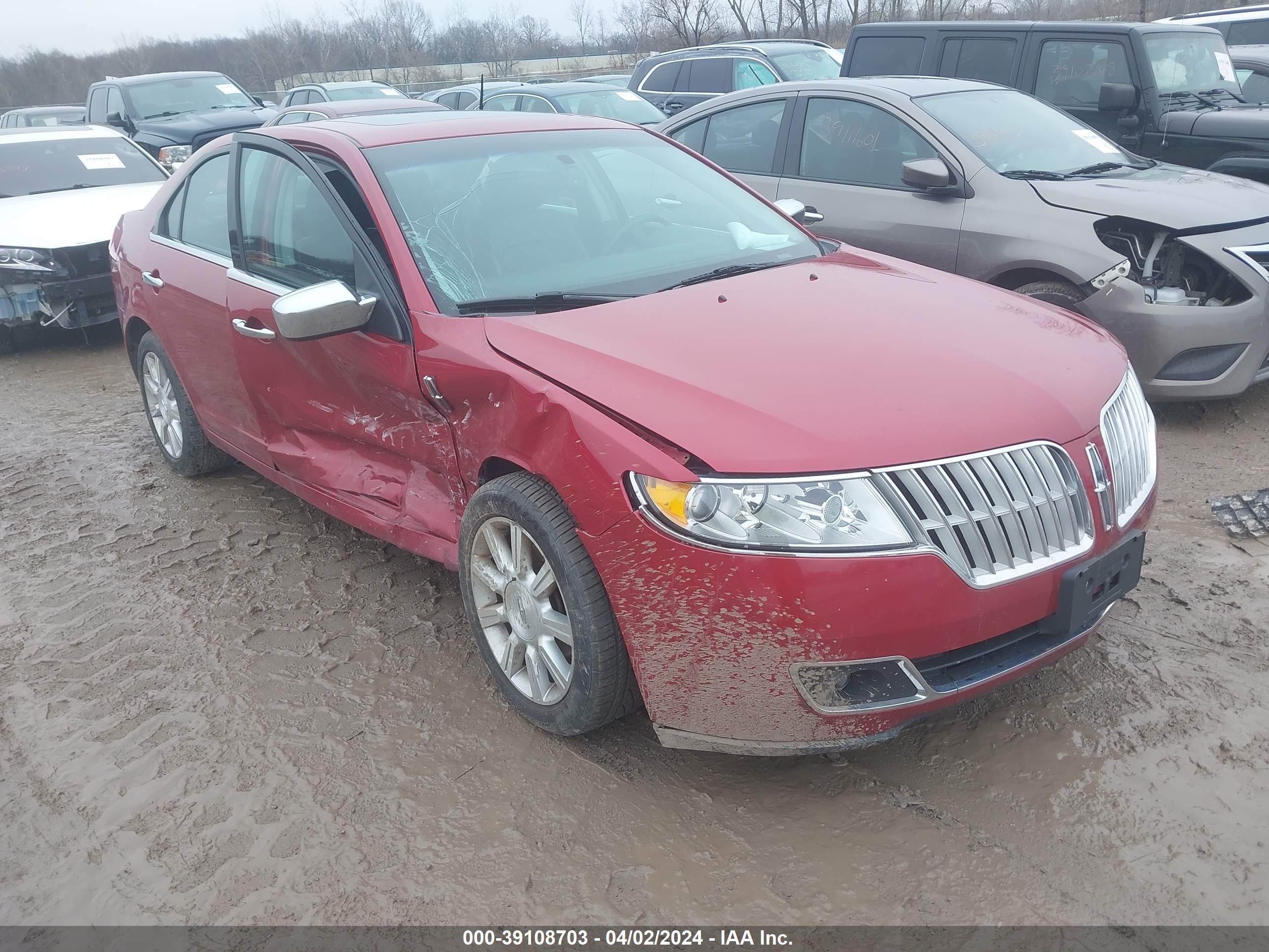 LINCOLN MKZ 2010 3lnhl2gcxar623595