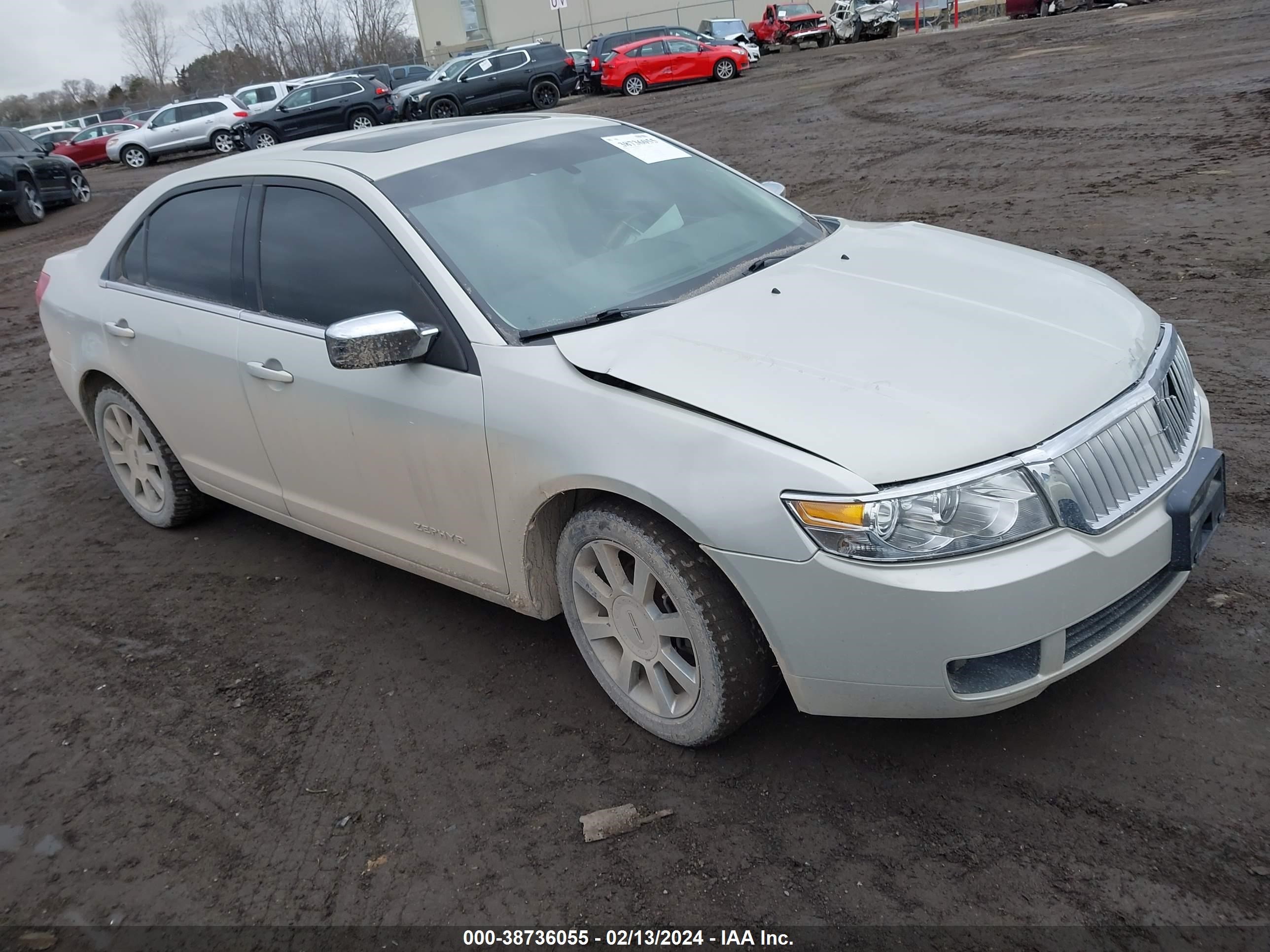 LINCOLN ZEPHYR 2006 3lnhm26166r631827