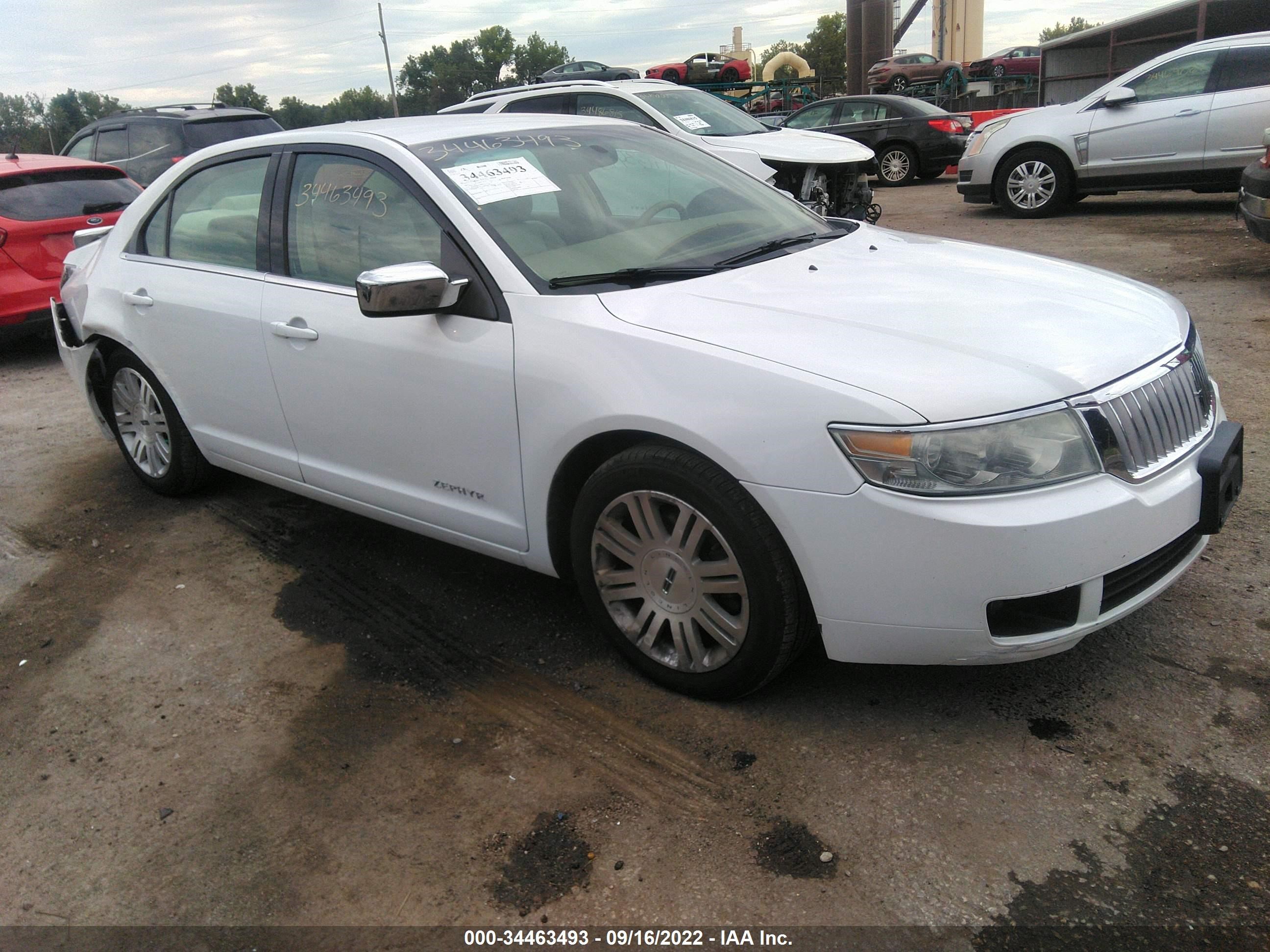 LINCOLN ZEPHYR 2006 3lnhm26186r654123