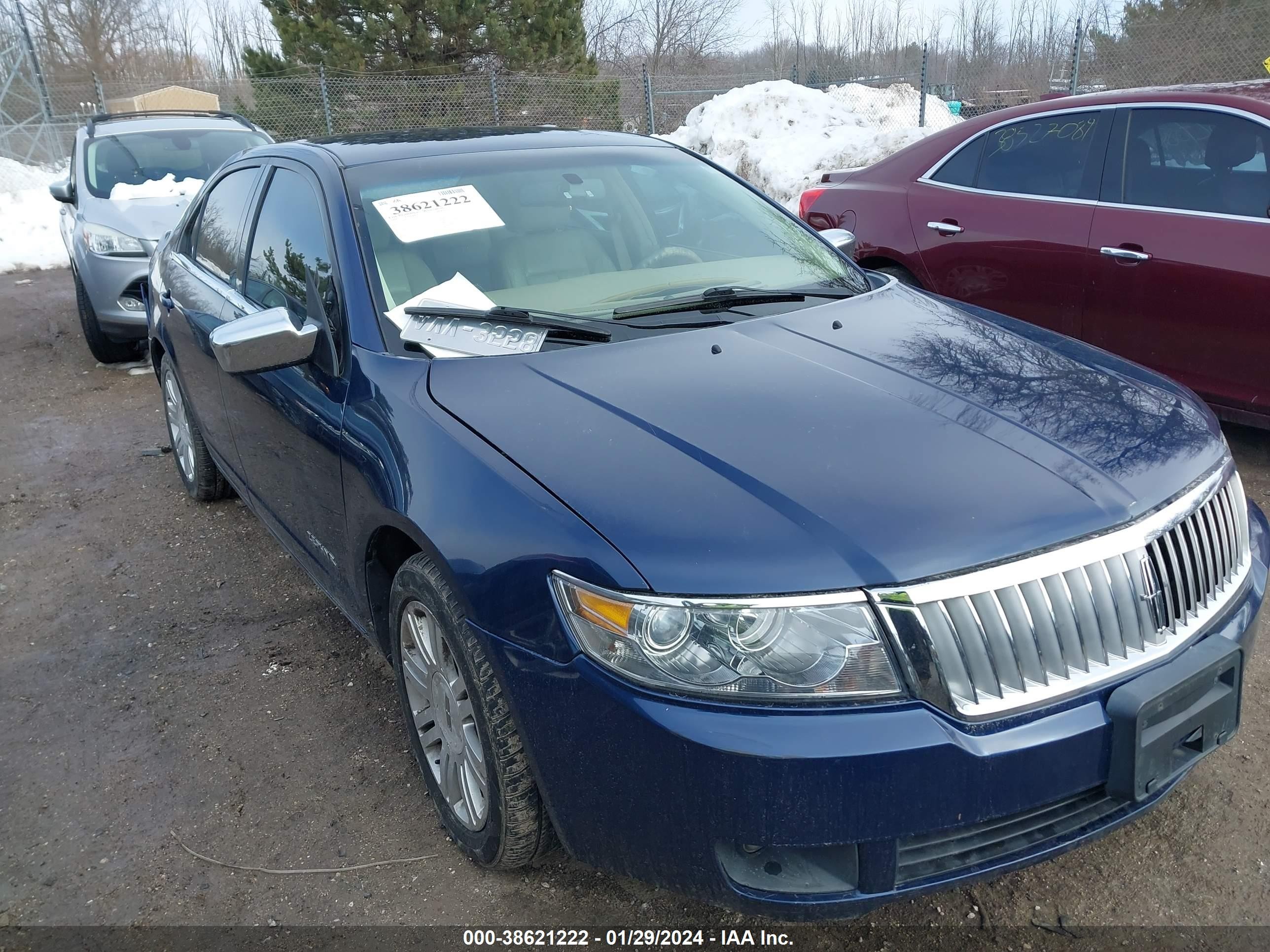 LINCOLN ZEPHYR 2006 3lnhm261x6r601178