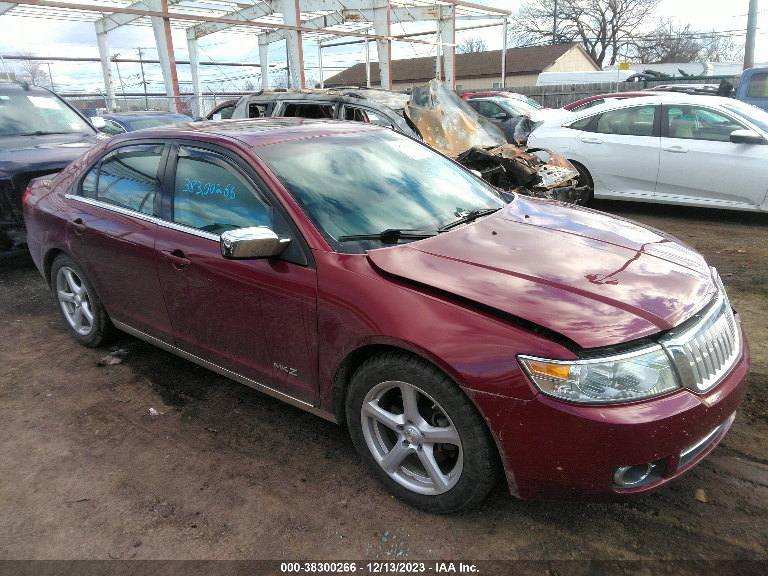 LINCOLN MKZ 2007 3lnhm26t07r640526