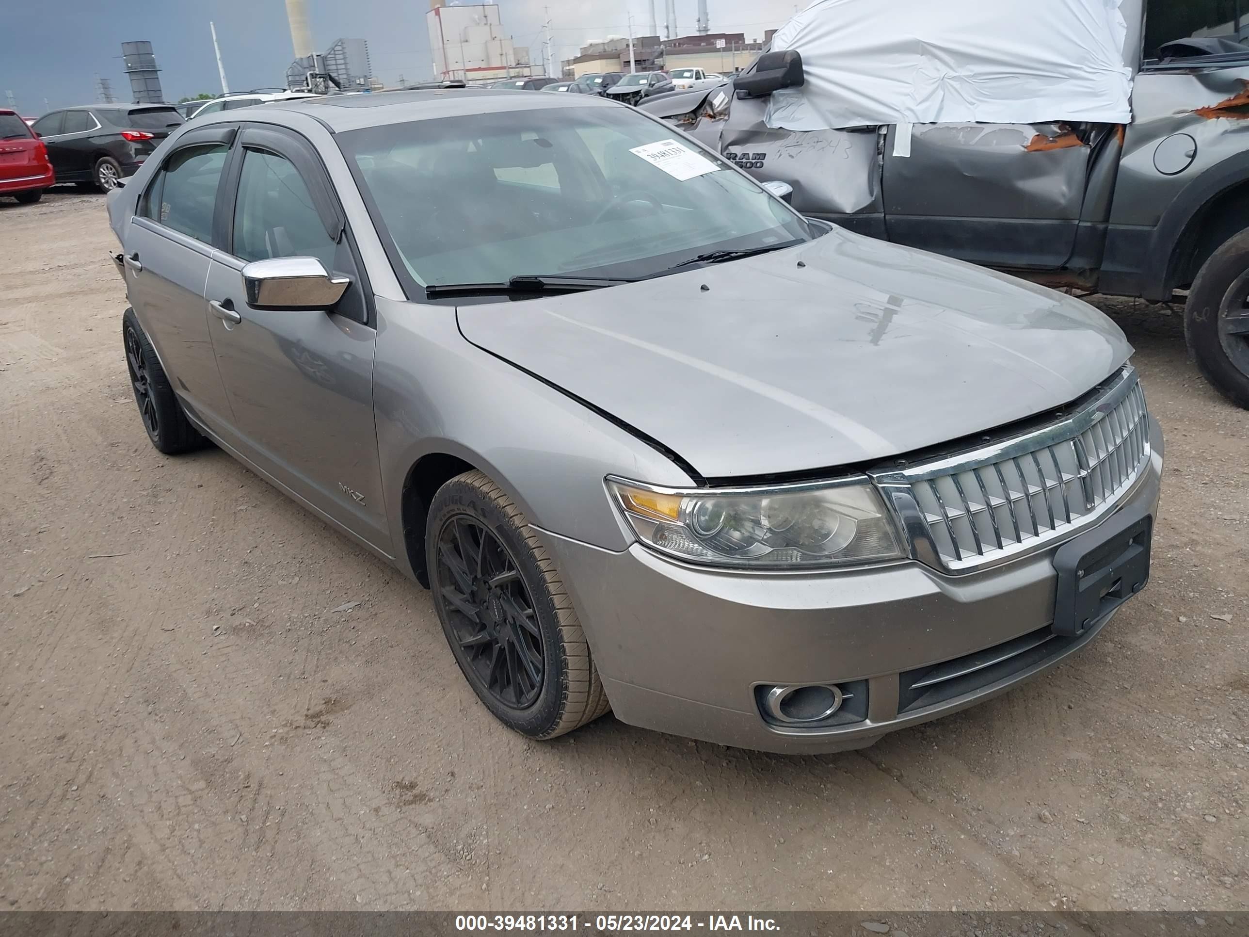 LINCOLN MKZ 2008 3lnhm26t08r624781