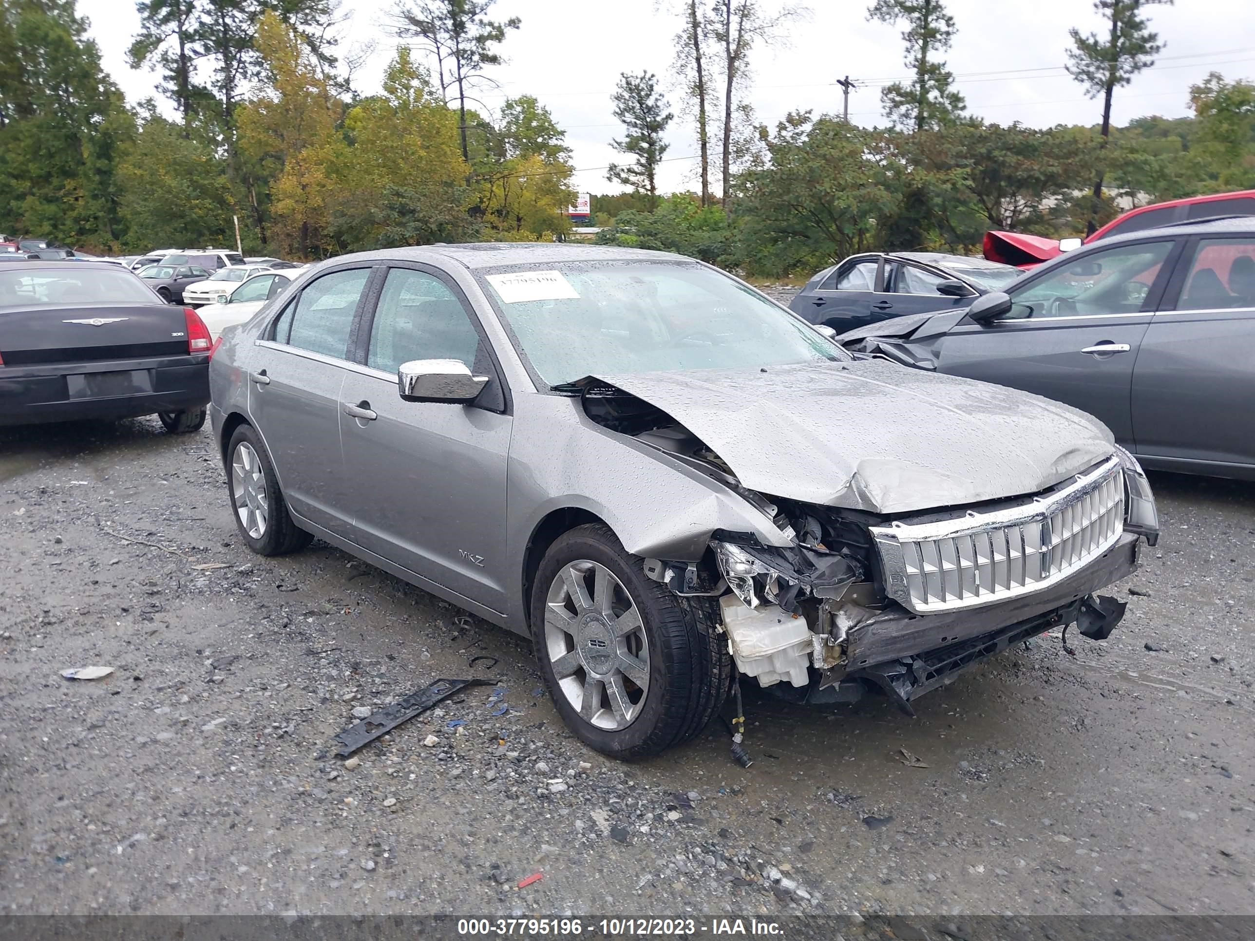 LINCOLN MKZ 2008 3lnhm26t08r655481