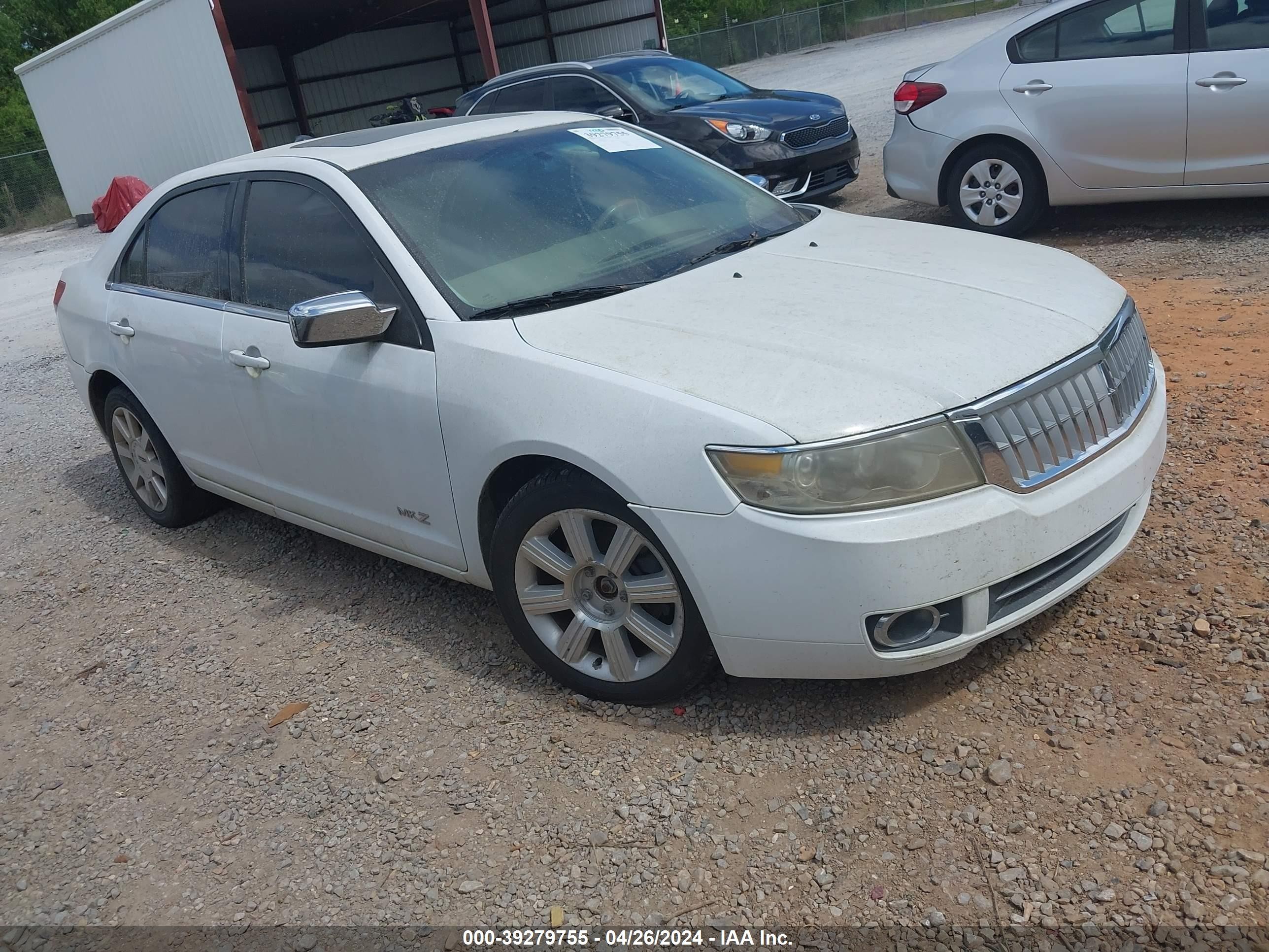 LINCOLN MKZ 2007 3lnhm26t17r612508