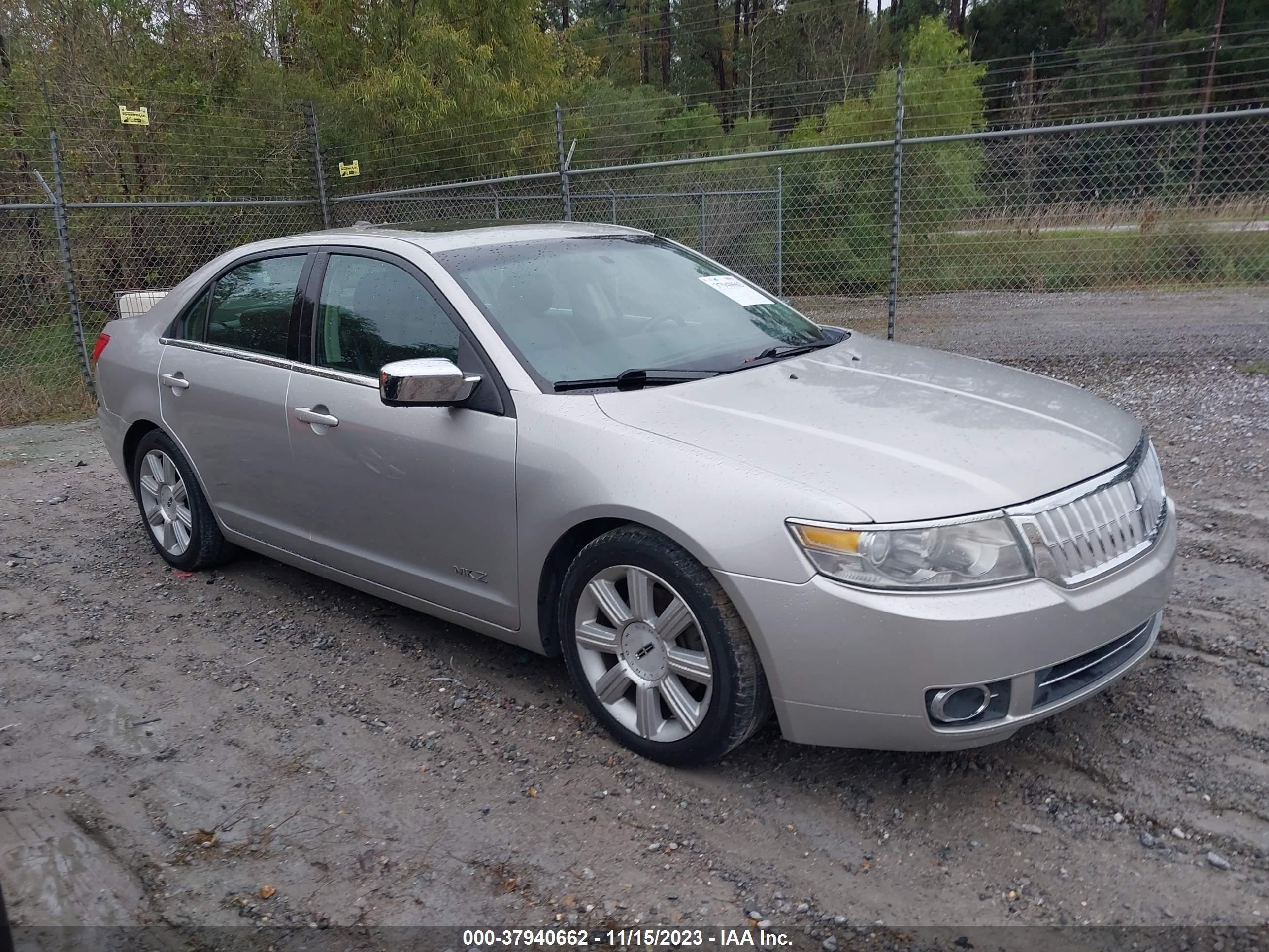 LINCOLN MKZ 2007 3lnhm26t17r668741