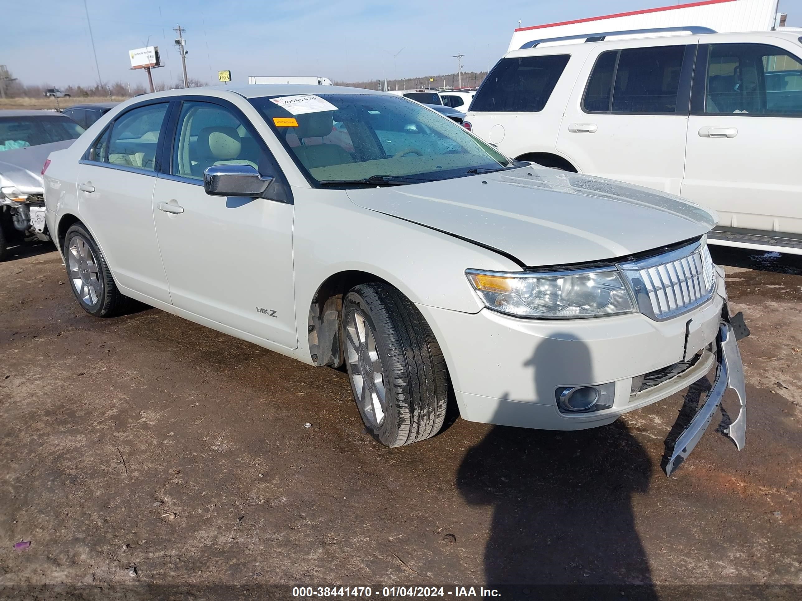 LINCOLN MKZ 2008 3lnhm26t18r606077