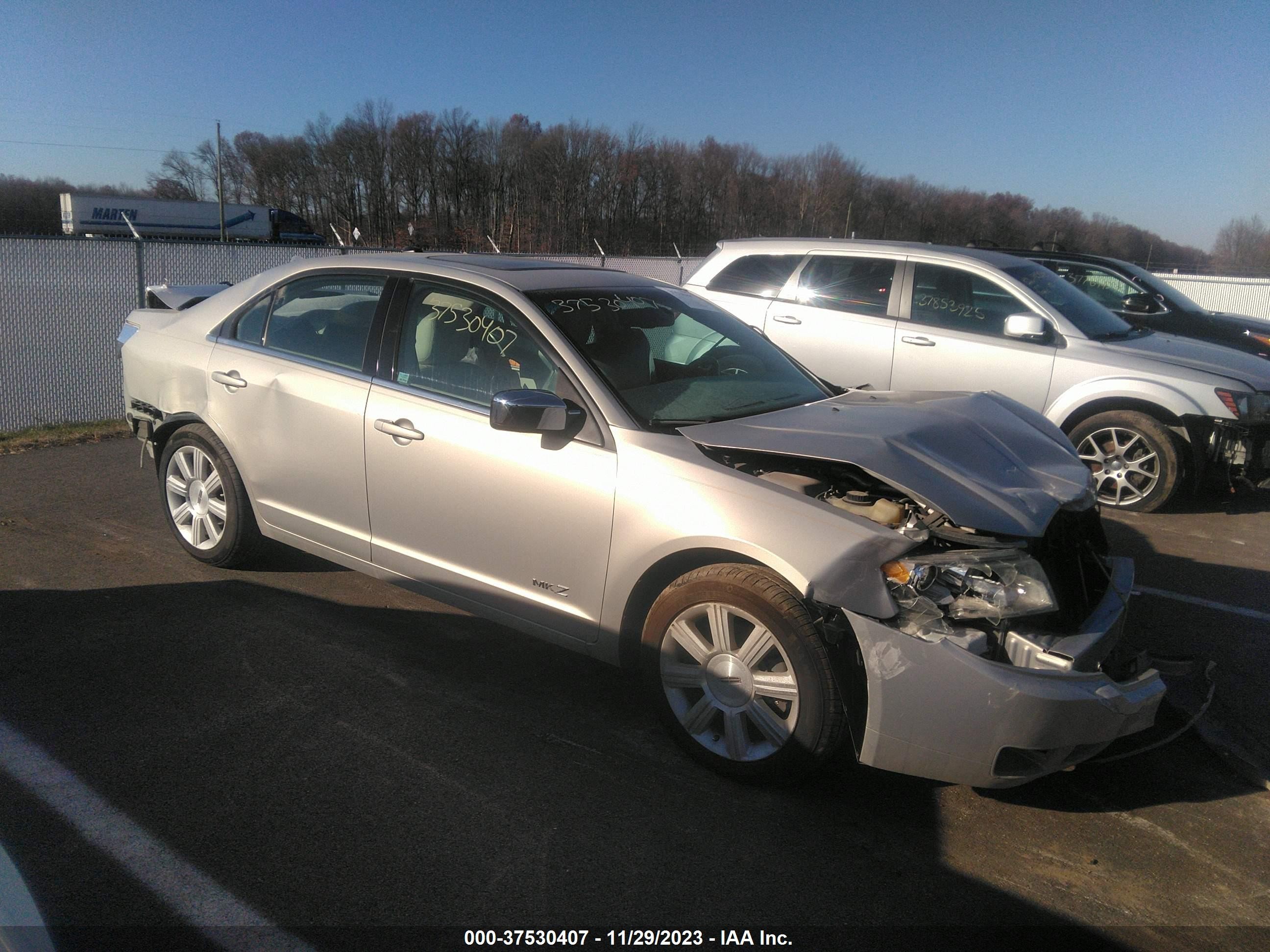 LINCOLN MKZ 2009 3lnhm26t19r608218