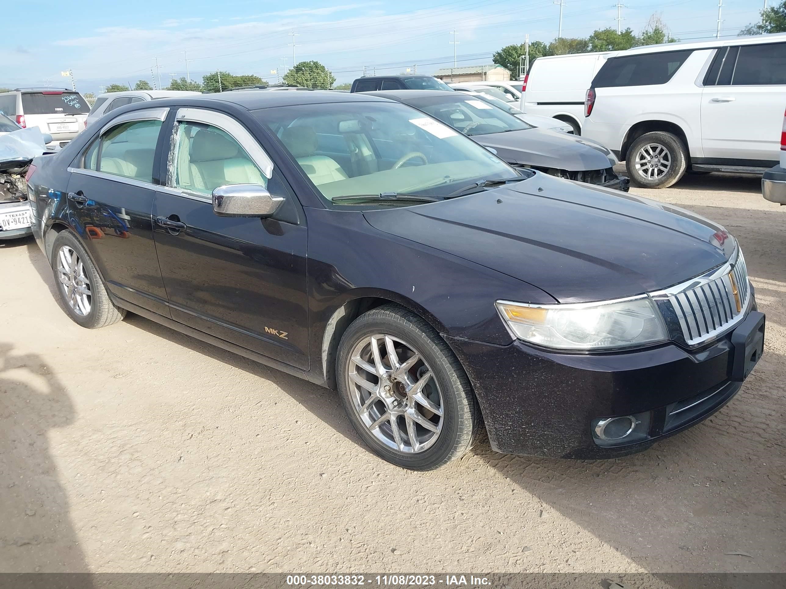 LINCOLN MKZ 2007 3lnhm26t27r633299