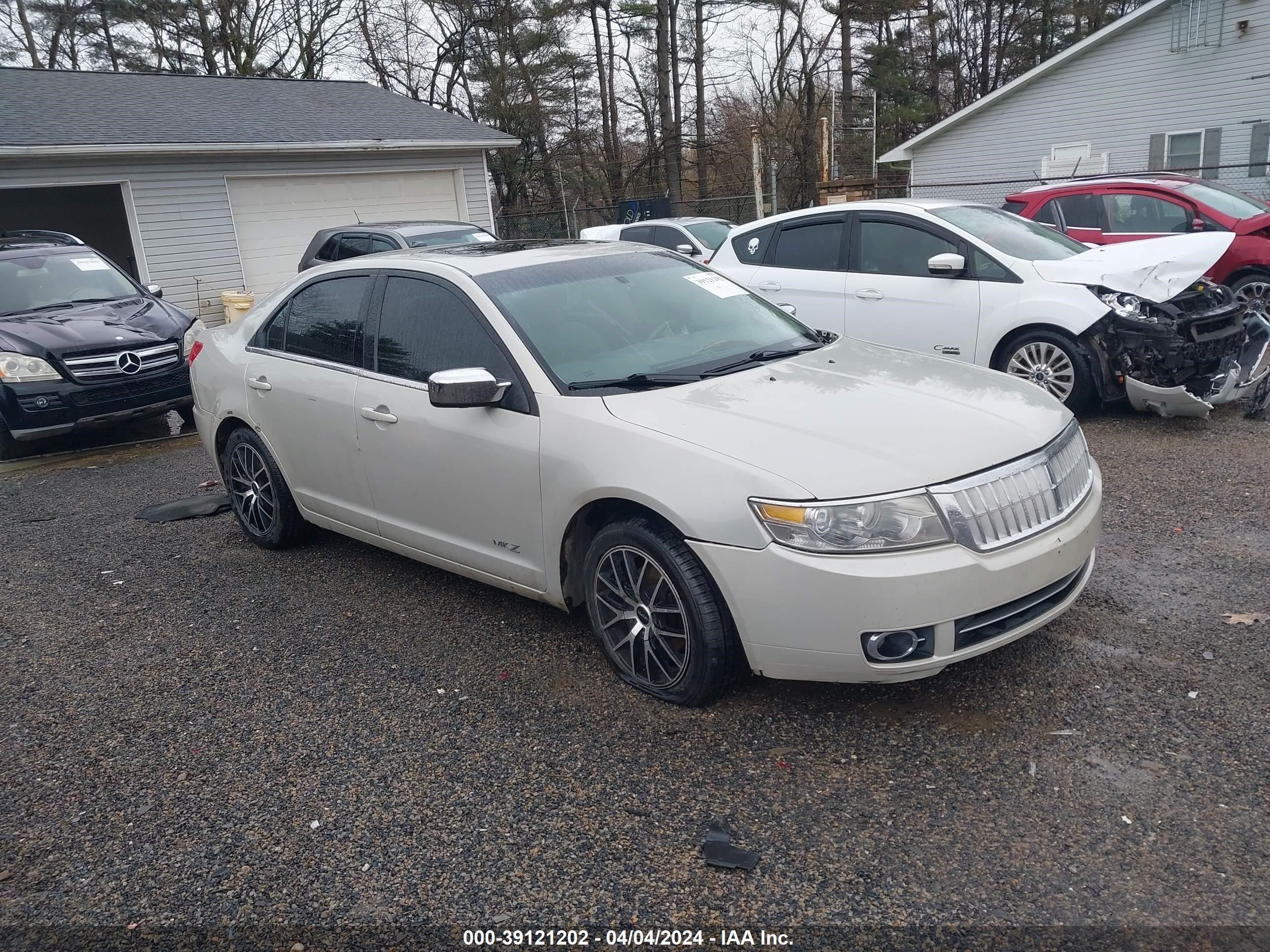 LINCOLN MKZ 2008 3lnhm26t28r610560