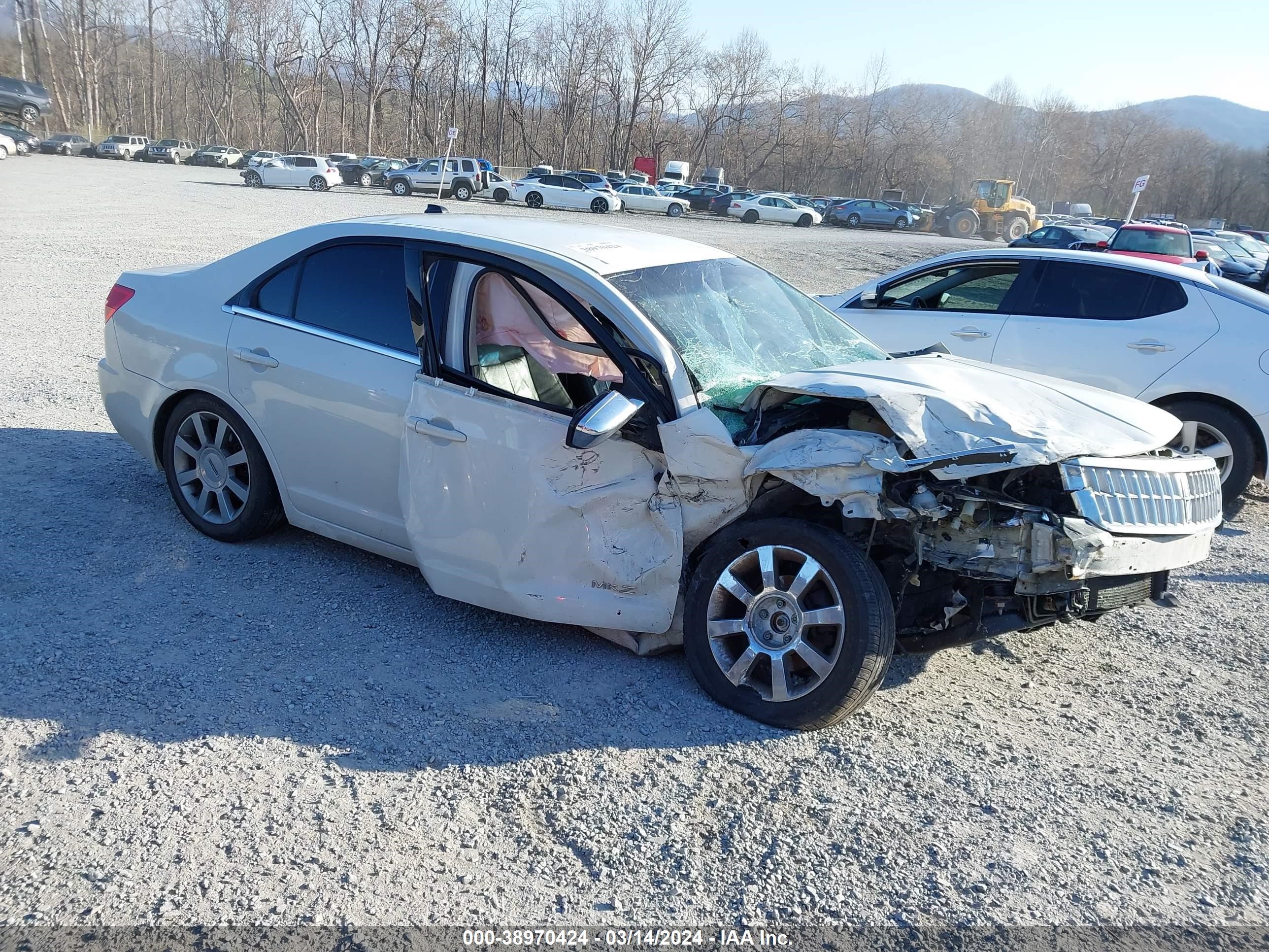 LINCOLN MKZ 2008 3lnhm26t28r632316