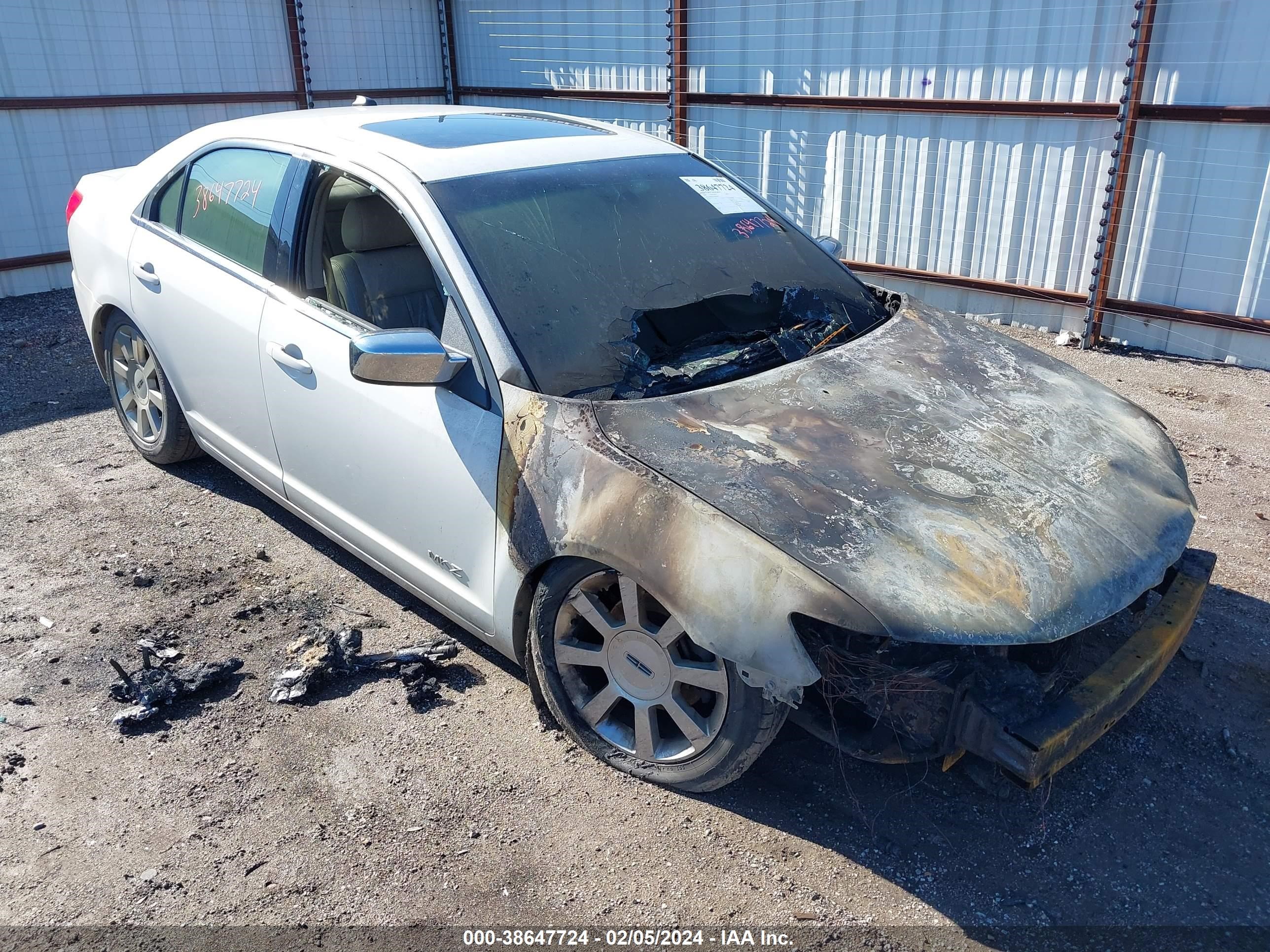 LINCOLN MKZ 2008 3lnhm26t28r644997