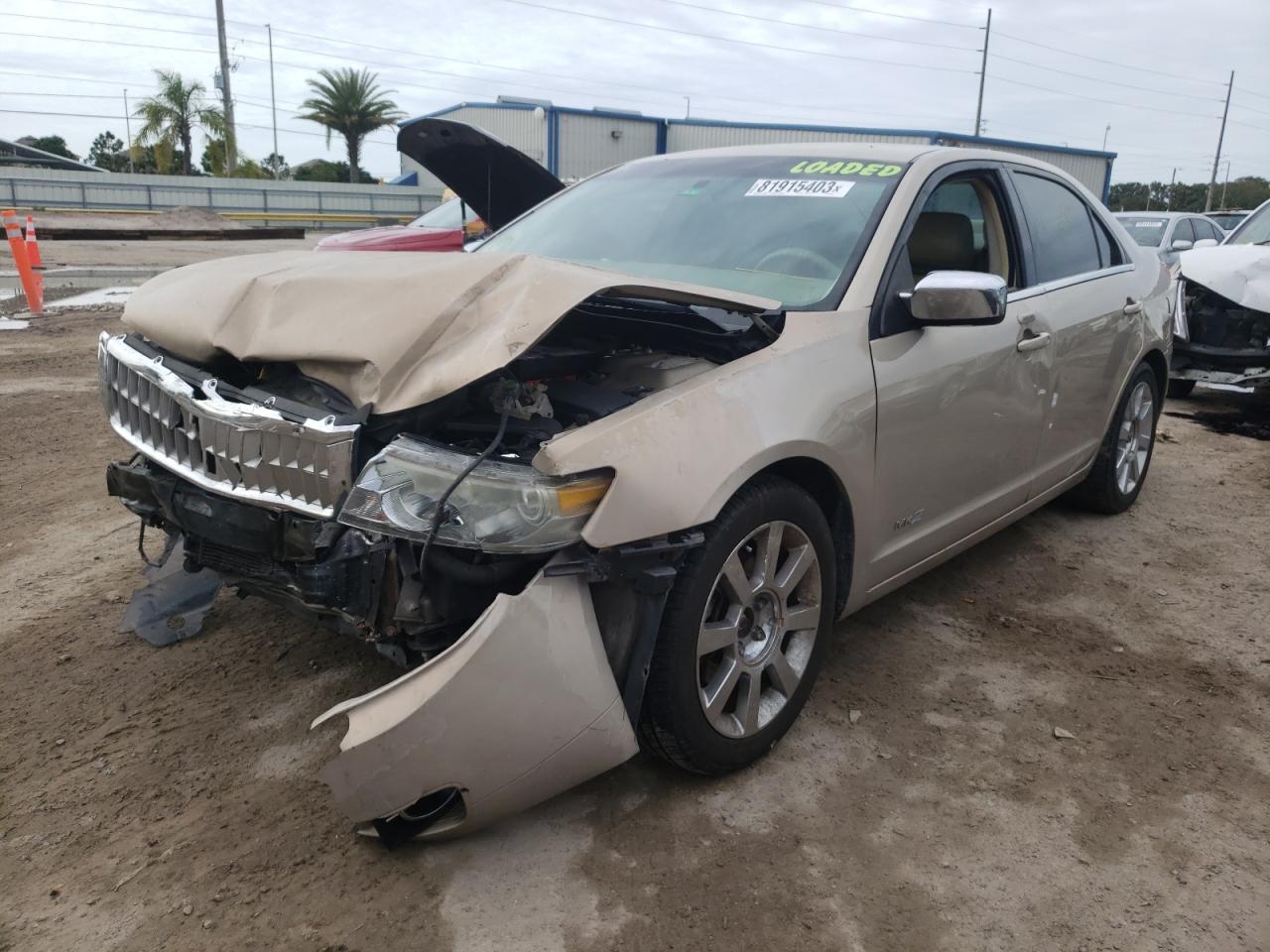 LINCOLN MKZ 2008 3lnhm26t28r660472