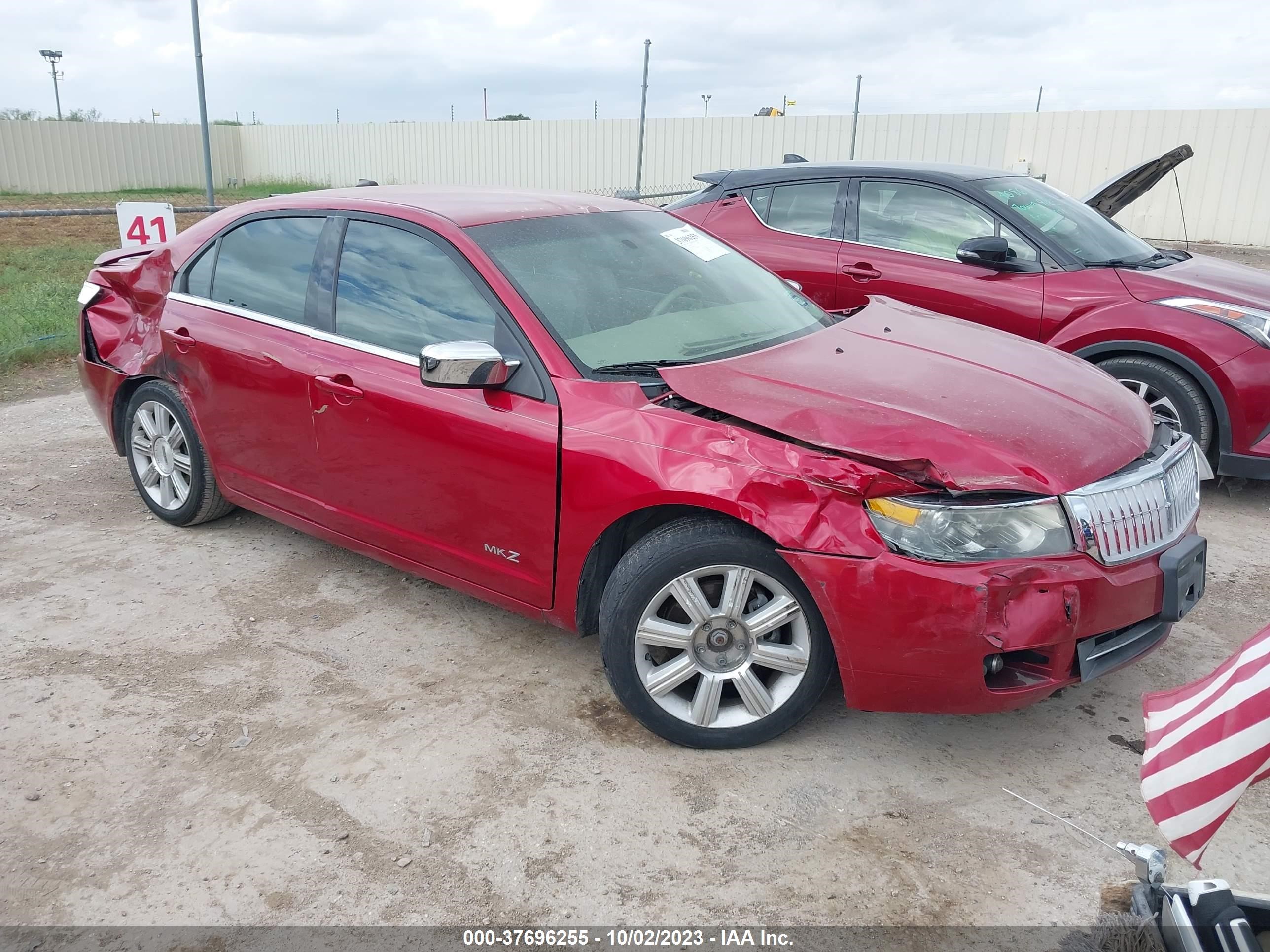 LINCOLN MKZ 2008 3lnhm26t28r660858