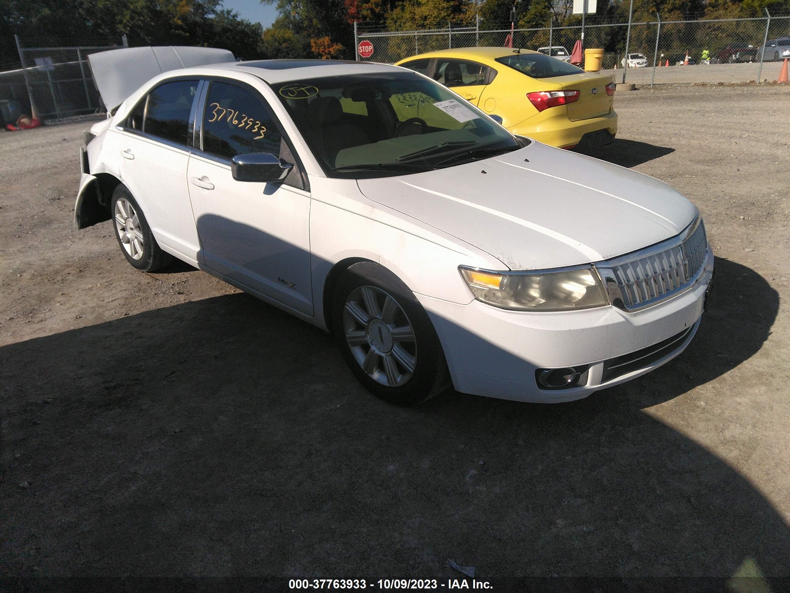 LINCOLN MKZ 2007 3lnhm26t37r633277