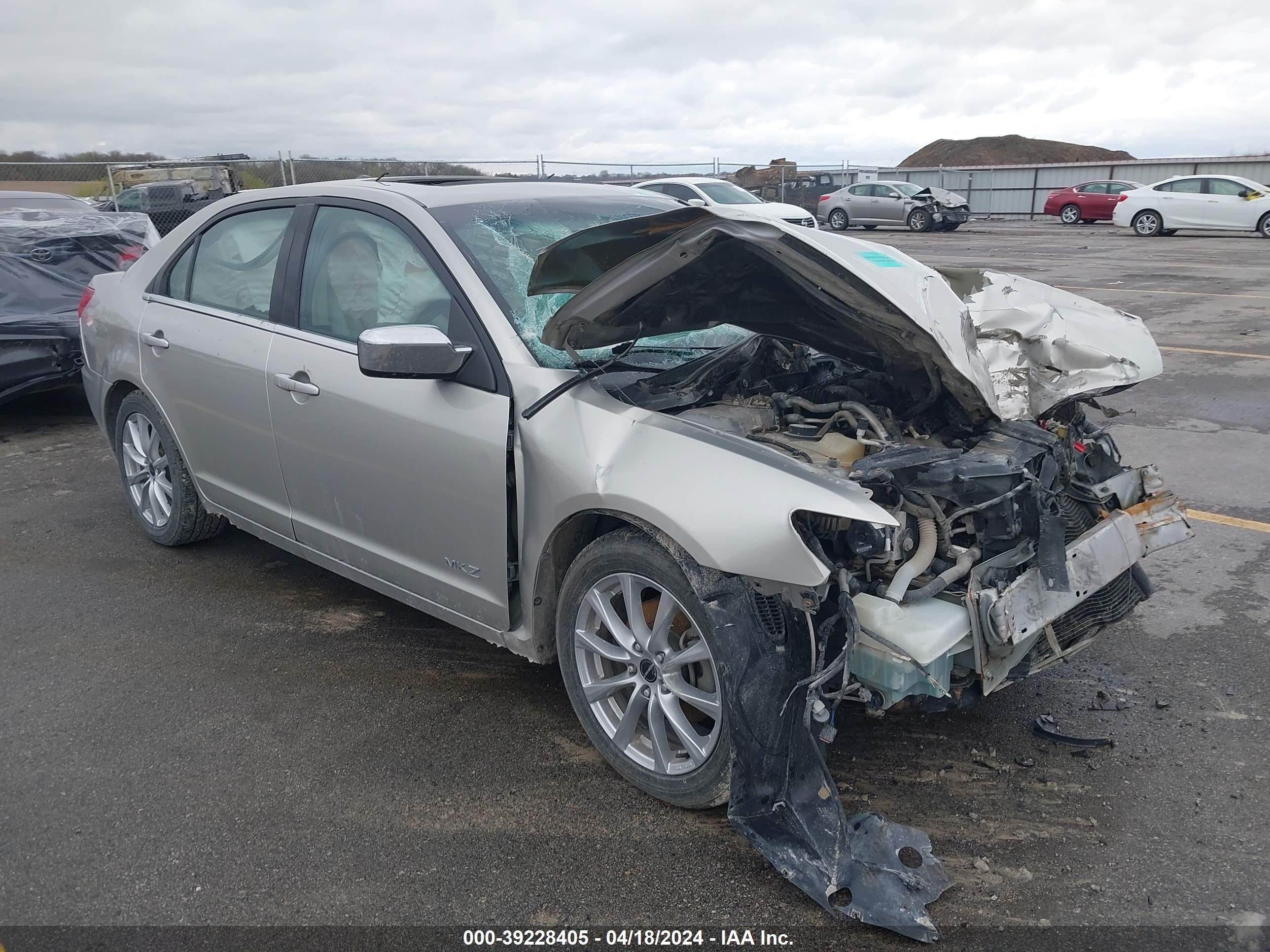 LINCOLN MKZ 2007 3lnhm26t37r649429