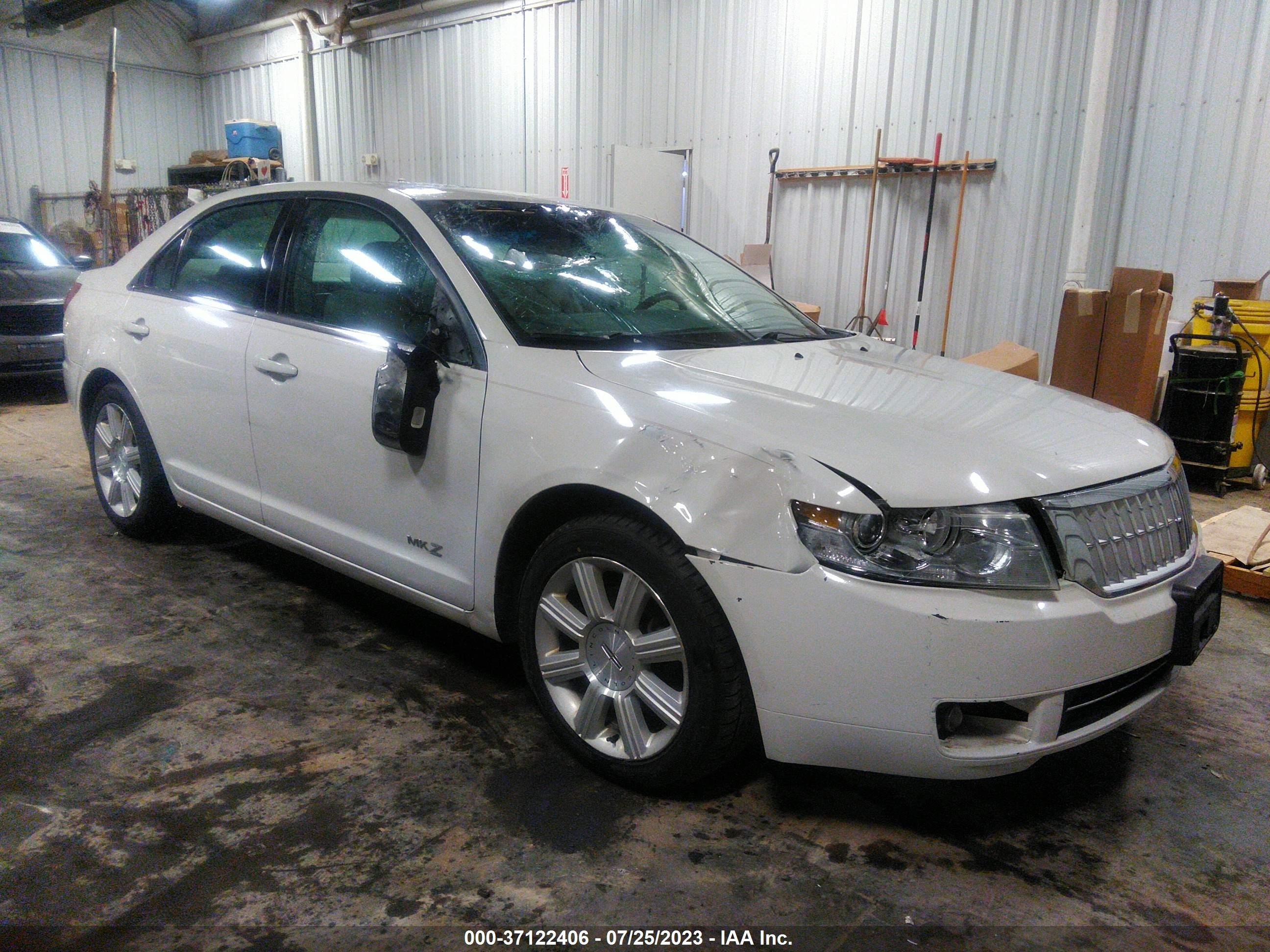 LINCOLN MKZ 2008 3lnhm26t38r607778