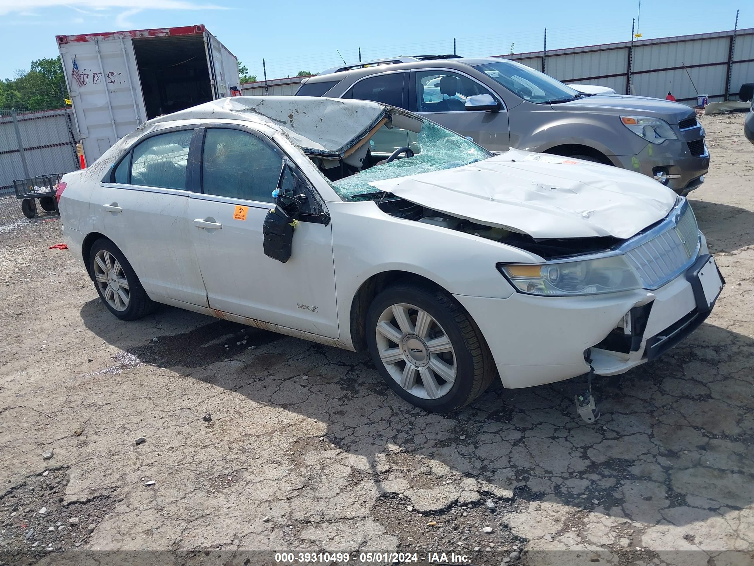 LINCOLN MKZ 2008 3lnhm26t38r655314