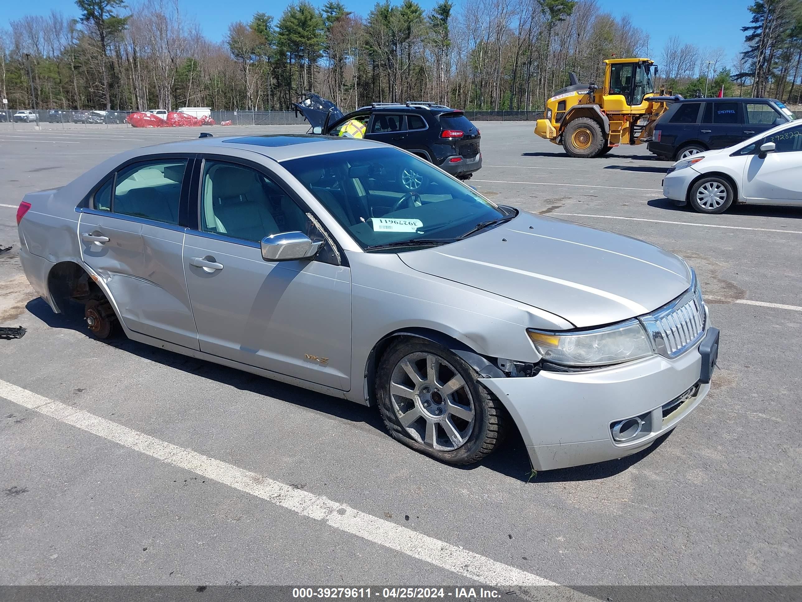 LINCOLN MKZ 2007 3lnhm26t47r639878