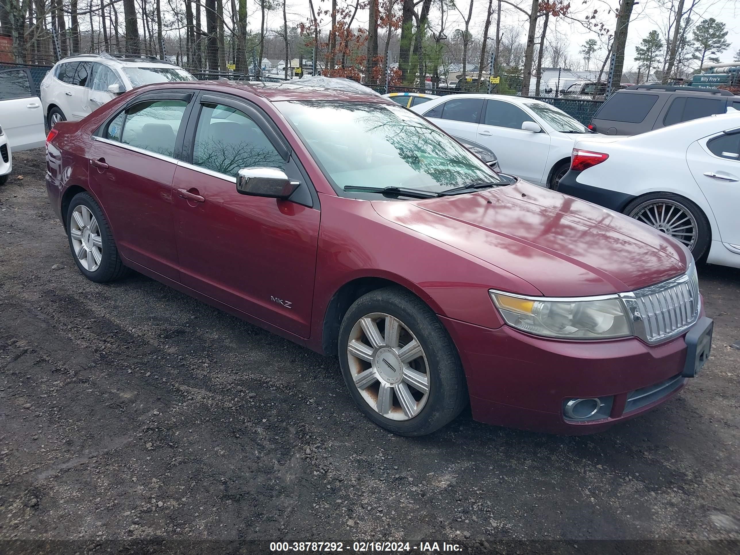 LINCOLN MKZ 2007 3lnhm26t47r661573