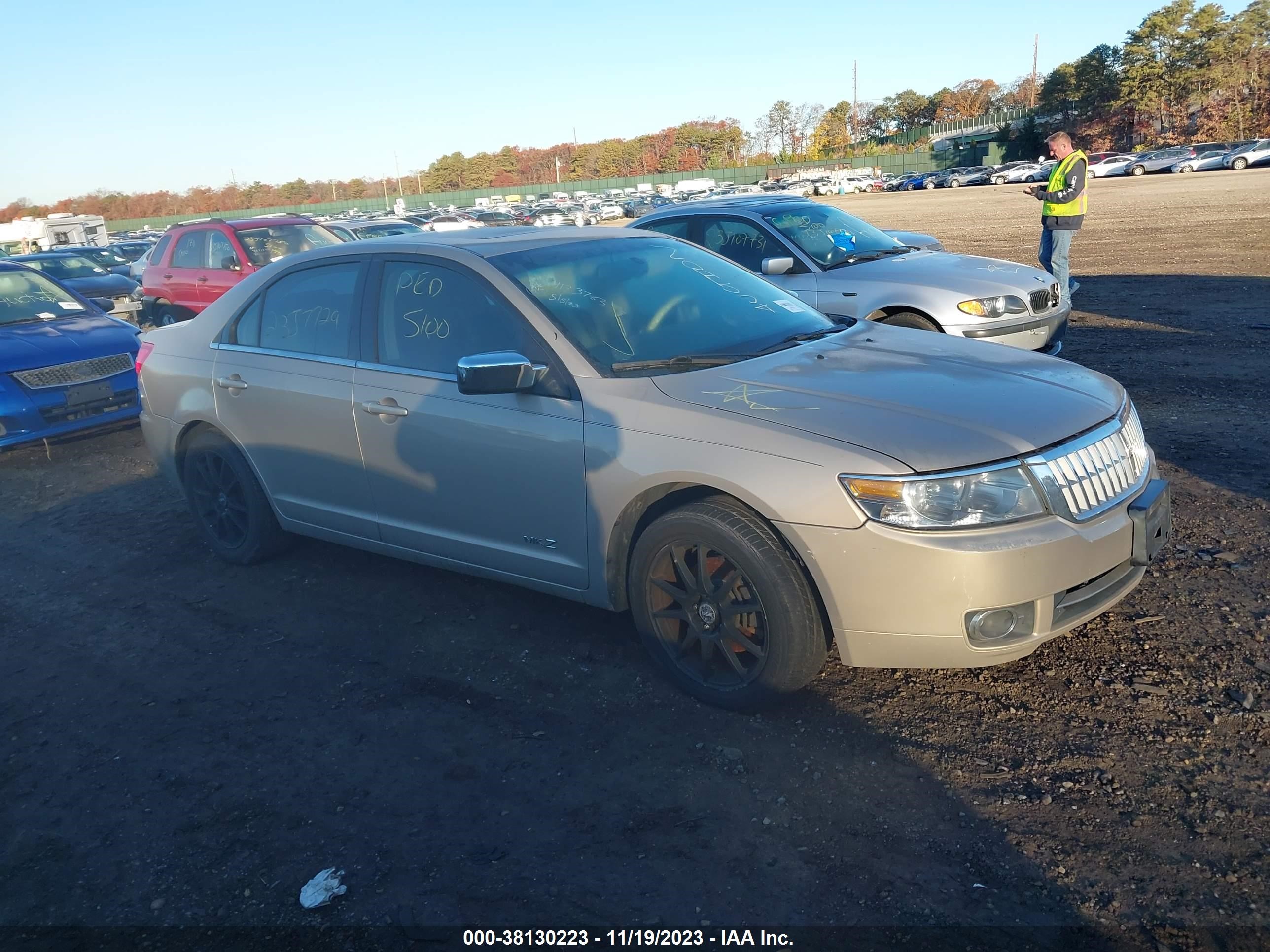 LINCOLN MKZ 2008 3lnhm26t58r607989