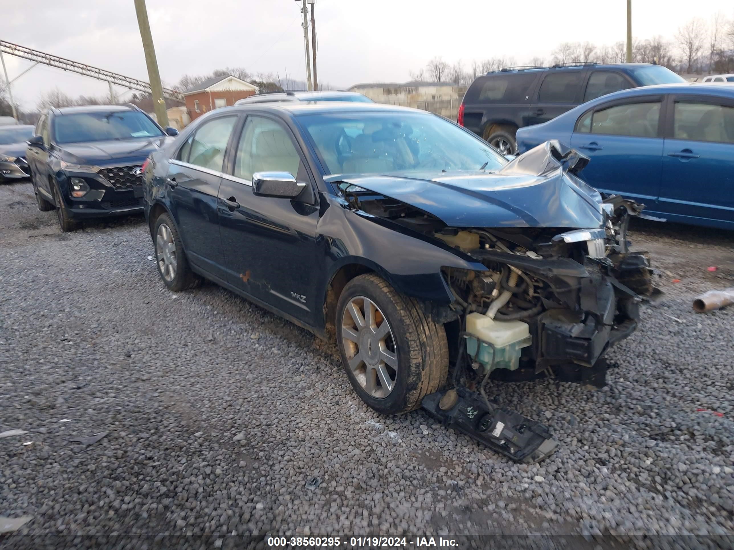 LINCOLN MKZ 2008 3lnhm26t58r624775