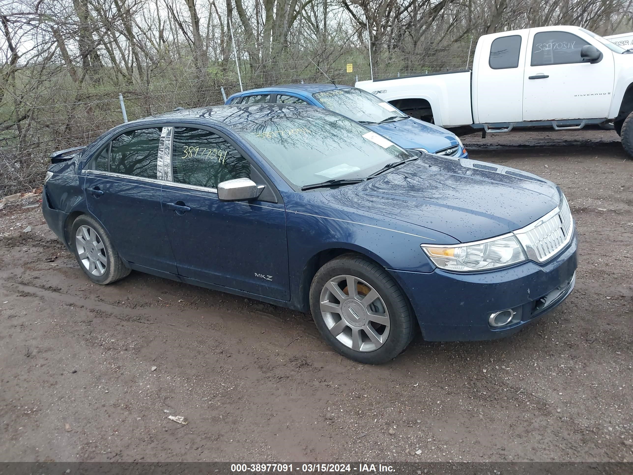 LINCOLN MKZ 2007 3lnhm26t67r609989