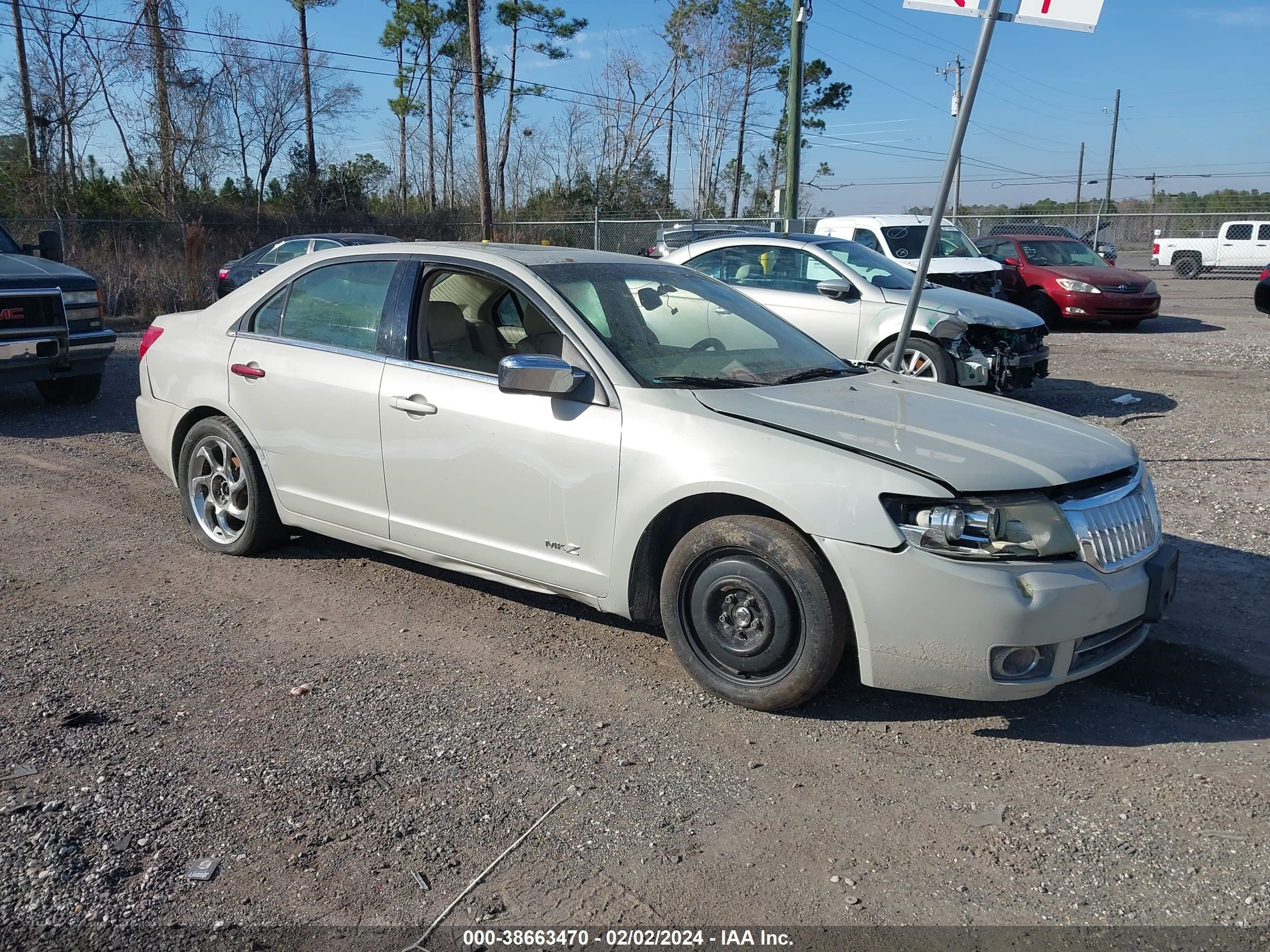 LINCOLN MKZ 2007 3lnhm26t67r633905