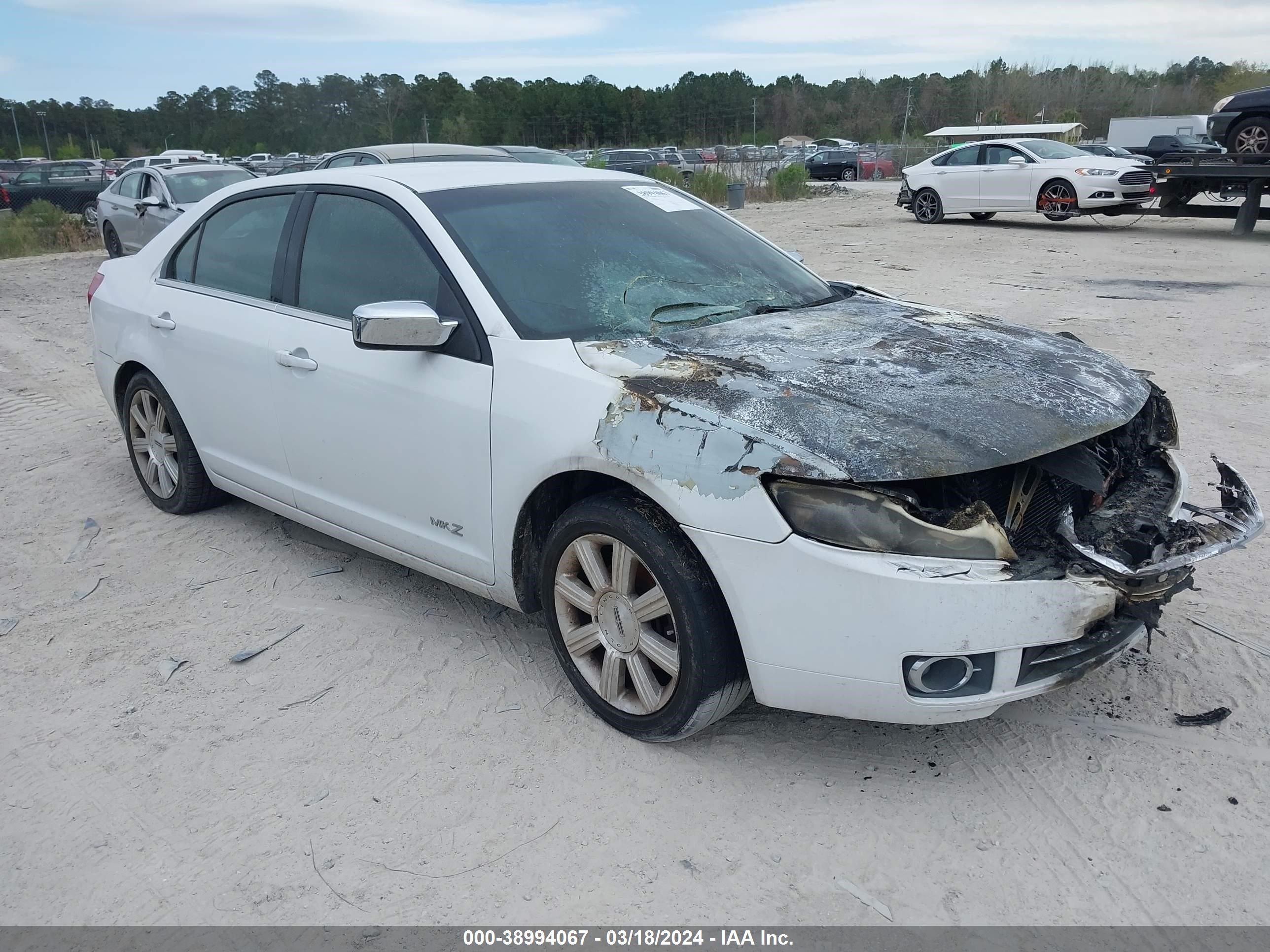 LINCOLN MKZ 2007 3lnhm26t67r661932